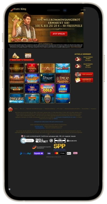EuroKing Club Mobile App